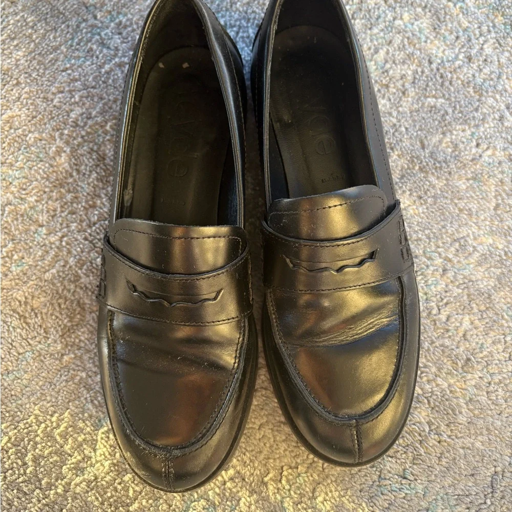 Aeyde Oscar Black Loafers - Picture 5 of 9
